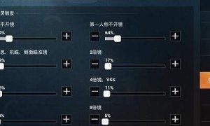 和平精英冲刺灵敏度调多少合适