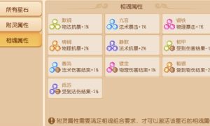 梦幻西游手游相魂属性 相魂属性搭配攻略