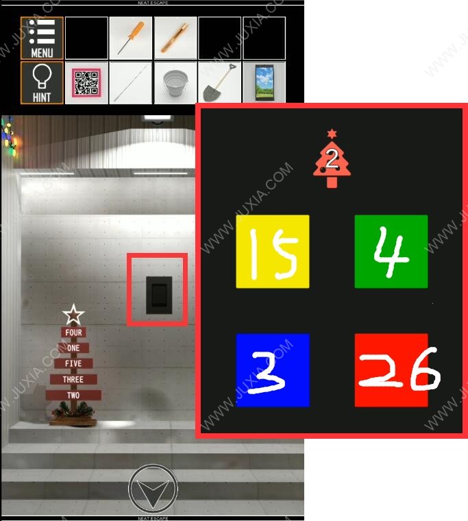 escapegamechristmas6攻略下 圣诞节6结局攻略