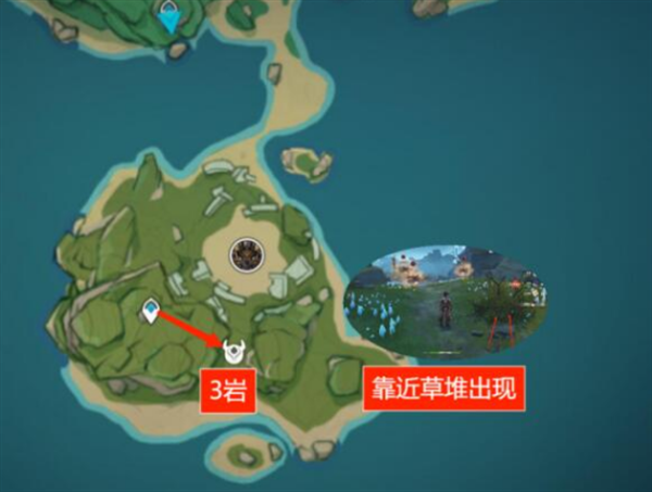 原神漂浮灵速刷路线图一览