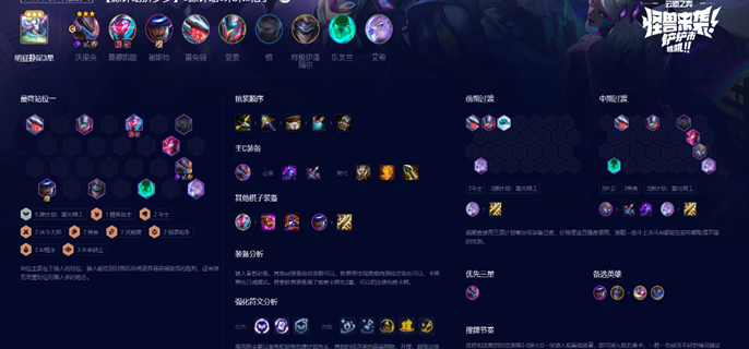 云顶之弈S8.5狼人最强阵容搭配