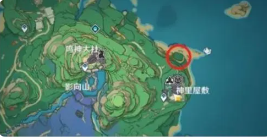原神神樱大祓三个位置在哪