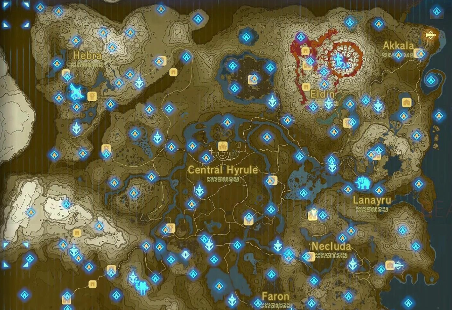 荒野之息120全神庙详细地图20231.png