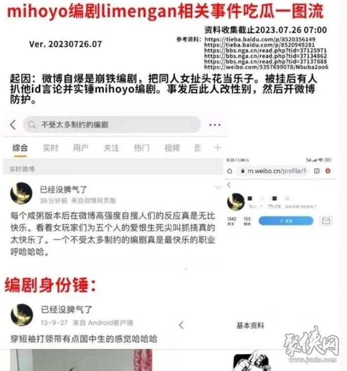 李猛干是谁 米哈游猛干哥编剧事件详解