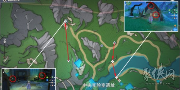 原神子探测单元采集路线 子探测单元位置大全